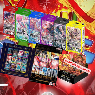 MEGA BUNDLE - Alle 6 Starter Decks, Premium Selection Vol.2, 6x Booster PRB01 EN ( PRE ORDER: 25.10.2024)