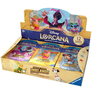  Disney Lorcana: Into the Inklands - Booster Display (24 Packs) - EN (Vorbestellung Versand am 08.03.2024) 