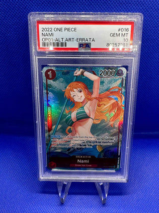 Nami OP01-016-Alt-Art - First Edition - OP01 - Romance Dawn