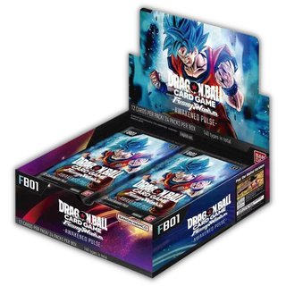 Dragon Ball Super Card Game - Fusion World FB01 Booster Display