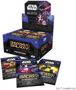 STAR WARS UNLIMITED - Shadows of the galaxy - Display (shipping July 2024)