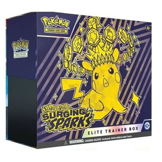 PKM - SCARLET & VIOLET 8 SURGING SPARKS ELITE TRAINER BOX - EN (Versan am 8.11.2024)