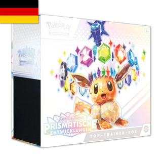 Pokémon TCG: Scarlet & Violet-Prismatic Evolutions Pokémon Trainer Box DEUTSCH