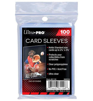 Ultra Pro Standard Soft Sleeves - 100 Stück (66x91mm)